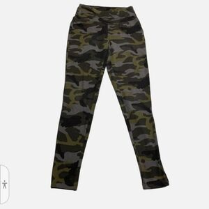 Kids' Camo Leggings - Green Camouflage